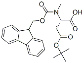 Fmoc-N-Me-Asp(OtBu)-OH Structure,152548-66-8Structure