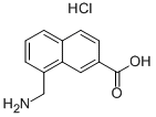 8-(氨基甲基)萘-2-羧酸盐酸盐结构式_152768-98-4结构式