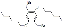1,4-Bis(bromomethyl)-2,5-bis(hexyloxy)benzene Structure,153282-57-6Structure