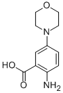 2-氨基-5-(4-吗啉)苯甲酸结构式_153437-52-6结构式