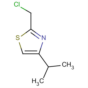 2-(Chloromethyl)-4-isopropylthiazole Structure,153493-64-2Structure