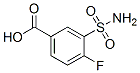 3-(Aminosulfonyl)-4-fluorobenzoic acid Structure,1535-45-1Structure