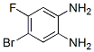 4-Bromo-5-fluoro-1,2-phenylenediamine Structure,153505-37-4Structure