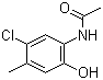 2-乙酰氨基-4-氯-5-甲基苯酚结构式_153506-14-0结构式