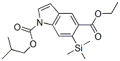 5-Ethyl 1-isobutyl 6-(trimethylsilyl)indole-1,5-dicarboxylate Structure,153602-84-7Structure