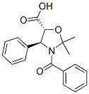 (4S,5R)-3-Benzoyl-2,2-dimethyl-4-phenyloxazolidine-5-carboxylic acid Structure,153652-70-1Structure