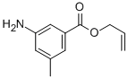 3-氨基-5-甲基苯甲酸烯丙酯结构式_153775-25-8结构式