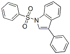 3-苯基-1-(苯基磺酰基)吲哚结构式_153827-73-7结构式