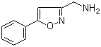 (5-苯基-3-异噁唑)甲胺结构式_154016-47-4结构式