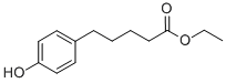 Benzenepentanoic acid, 4-hydroxy-, ethyl ester Structure,154044-13-0Structure