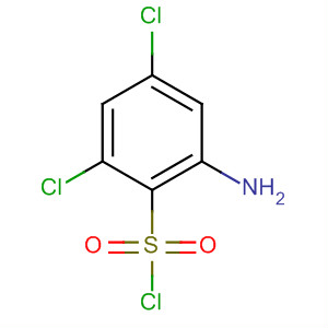 2-氨基-4,6-二氯苯磺酰氯结构式_154107-44-5结构式
