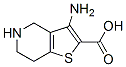 (9CI)-3-氨基-4,5,6,7-四氢-噻吩并[3,2-c]吡啶-2-羧酸结构式_154274-58-5结构式