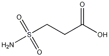 3-(氨基磺酰基)丙酸结构式_15441-10-8结构式