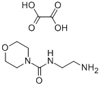 N-(2-氨基乙基)-4-吗啉甲酰胺草酸盐结构式_154467-16-0结构式