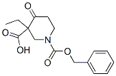 4-Oxo-piperidine-1,3-dicarboxylic acid 1-benzyl ester 3-ethyl ester Structure,154548-45-5Structure