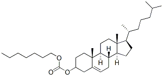 (3Beta)-cholest-5-en-3-yl heptyl carbonate Structure,15455-81-9Structure
