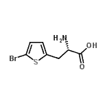 L-2-(5-溴噻吩)丙氨酸结构式_154593-58-5结构式