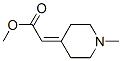 2-(1-甲基-4-亚哌啶基)-乙酸甲酯结构式_154594-25-9结构式