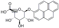 1-芘基 beta-D-苏式-吡喃己酮糖苷酸结构式_154717-05-2结构式