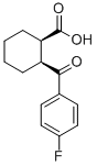 Cis-2-(4-Fluorobenzoyl)-1-cyclohexane-carboxylic acid Structure,154810-33-0Structure