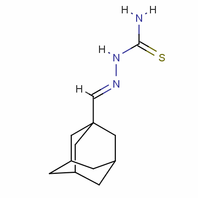 1-金刚烷甲醛硫代氨基硫脲结构式_15502-76-8结构式