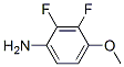 2,3-Difluoro-4-methoxyaniline Structure,155020-51-2Structure