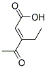 (e)-(9ci)-3-乙基-4-氧代-2-戊烯酸结构式_155063-37-9结构式