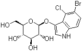 5-Bromo-4-chloro-3-indolyl-beta-D-glucoside Structure,15548-60-4Structure