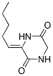 (9ci)-3-戊基-2,5-哌嗪二酮结构式_155527-36-9结构式