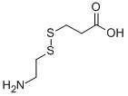 3-[(2-氨基乙基)二硫代]丙酸结构式_15579-00-7结构式