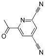 (9ci)-6-乙酰基-2,4-吡啶二甲腈结构式_155806-76-1结构式