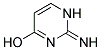 (9ci)-1,2-二氢-2-亚氨基-4-羟基嘧啶结构式_155831-93-9结构式