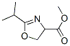 (9ci)-4,5-二氢-2-(1-甲基乙基)-4-噁唑羧酸甲酯结构式_155884-30-3结构式