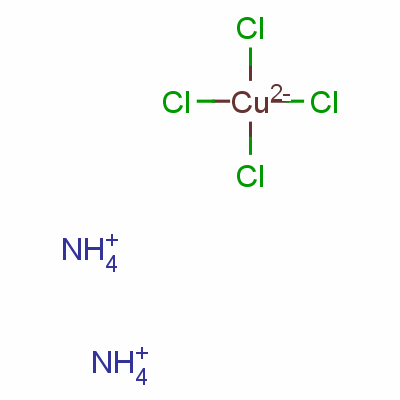 二水合氯化铜铵结构式_15610-76-1结构式