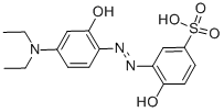 3-(4-Diethylamino-2-hydroxyphenylazo)-4-hydroxybenzenesulfonicacid Structure,1563-01-5Structure
