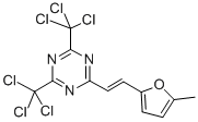 2-[2-(5-甲基呋喃-2-基)乙烯基]-4,6-双(三氯甲基)-1,3,5-三嗪结构式_156360-76-8结构式