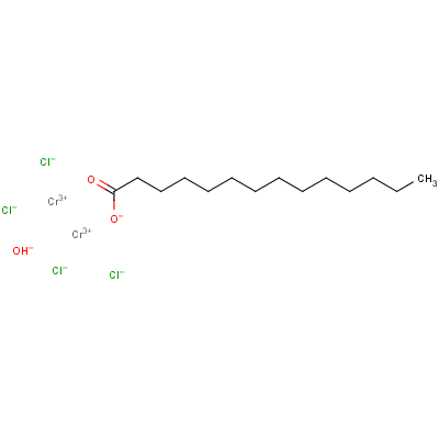 μ-羟基-二(μ-十四酸)四氯化铬结构式_15659-56-0结构式