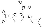 丙酮2,4-二硝基苯腙结构式_1567-89-1结构式