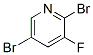 2,5-Dibromo-3-fluoropyridine Structure,156772-60-0Structure