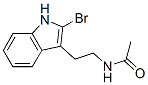 N-[2-(2-Bromo-1H-indol-3-yl)ethyl]acetamide Structure,156997-99-8Structure