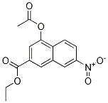 4-(乙酰基氧基)-7-硝基-2-萘羧酸乙酯结构式_157188-19-7结构式
