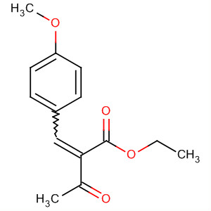 Butanoic acid, 2-[(4-methoxyphenyl)methylene]-3-oxo-, ethyl ester Structure,15725-26-5Structure