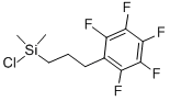 3-(五氟苯基)丙基二甲基氯硅烷结构式_157499-19-9结构式