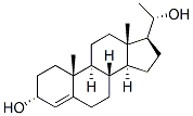 4-孕烯-3-alpha,20-alpha-二醇结构式_15780-16-2结构式