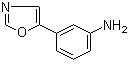 5-(3-氨基苯基)噁唑结构式_157837-31-5结构式