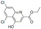 5,7-Dichloro-4-hydroxy-quinoline-2-carboxylic acid ethyl ester Structure,157848-08-3Structure