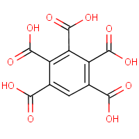 苯五甲酸结构式_1585-40-6结构式