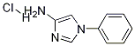 1-苯基-1H-咪唑-4-胺结构式_158688-63-2结构式