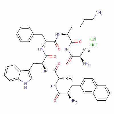 普拉莫瑞林双盐酸盐结构式_158827-34-0结构式