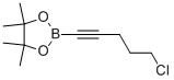 5-氯-1-戊炔硼酸频那醇酯结构式_159087-42-0结构式